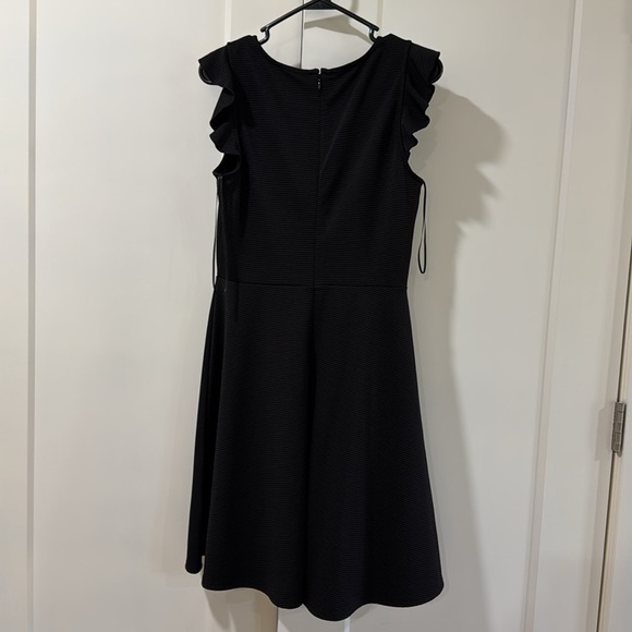 Elle Scallop Flutter Sleeve Dress - Size S - Picture 6 of 6